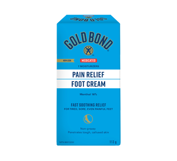 Image 1 of product Gold Bond - Pain Relieving Foot Cream, 113 g