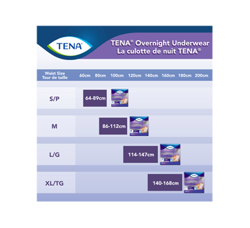 Image 4 of product Tena - Overnight Incontinence Underwear Absorbency, 11 units, Large