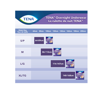 Image 4 of product Tena - Overnight Incontinence Underwear Absorbency, 12 units, Medium