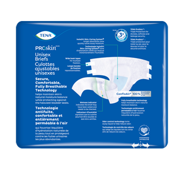 Image 2 of product Tena - Proskin Unisex Incontinence Briefs, 14 units, Medium