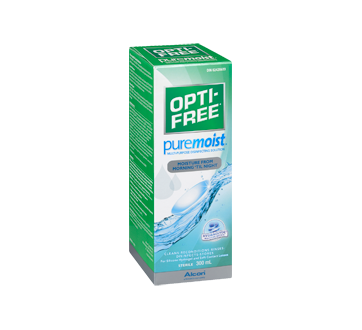 Image 2 of product Opti-Free - PureMoist Multi-Purpose Disinfecting Solution, 300 ml