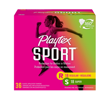 Image 1 of product Playtex - Sport Plastic Tampons, 36 units