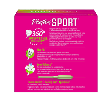Image 2 of product Playtex - Sport Plastic Tampons, 36 units