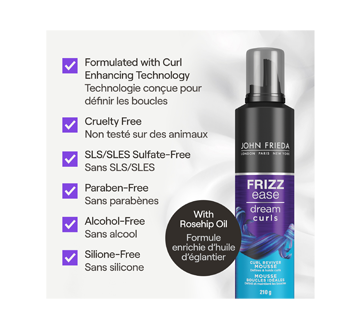 Image 5 of product John Frieda - Frizz Ease Curl Reviver Mousse, 210 g