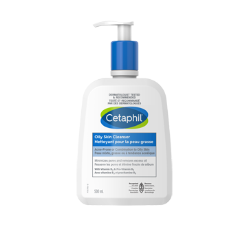 Image of product Cetaphil - Oily Skin Cleanser, 500 ml, Fragrance free