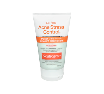 Image of product Neutrogena - Oil-Free Acne Stress Control Power-Clear Scrub, 125 ml