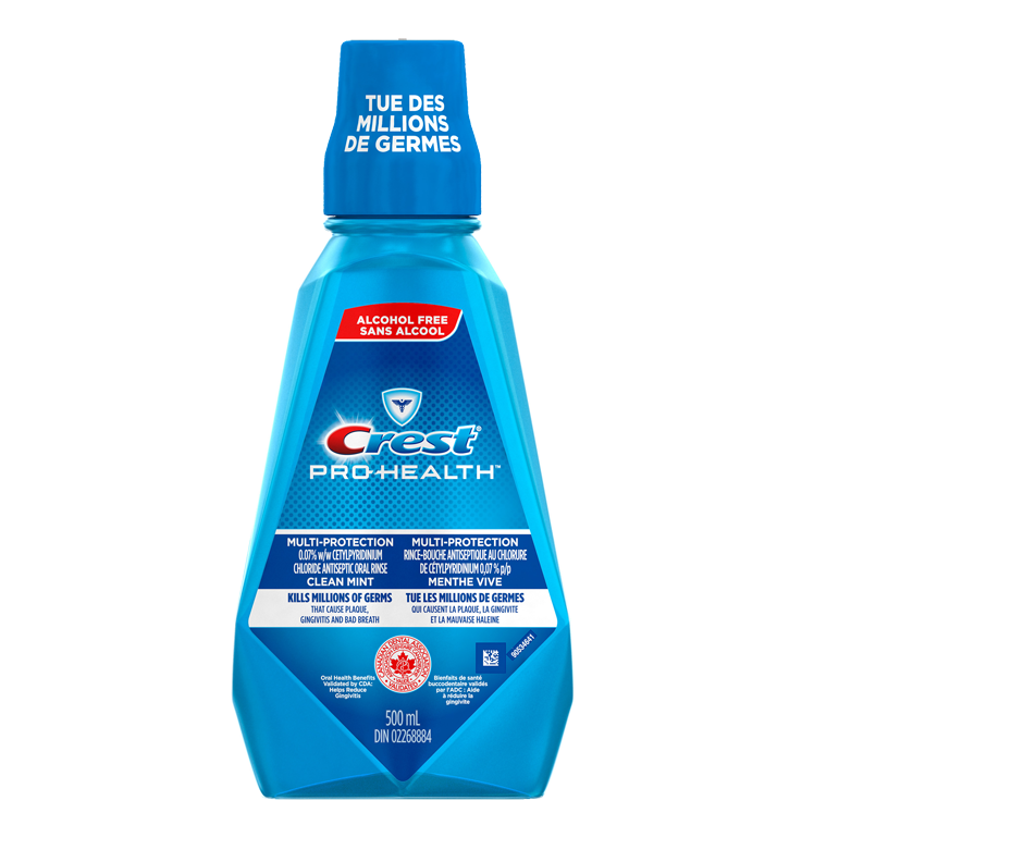 ProHealth MultiProtection Antiseptic Oral Rinse, Clear Mint, 500 ml