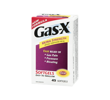 Image 1 of product Gas-X - Ultra Strength Antigas 180 mg, 45 units