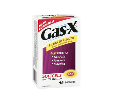 Image 2 of product Gas-X - Ultra Strength Antigas 180 mg, 45 units