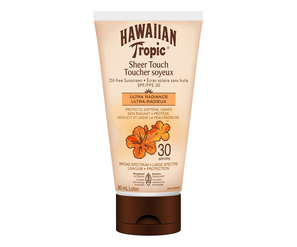 Sheer Touch Ultra Radiance Lotion Sunscreen, SPF 30, 90 ml Hawaiian