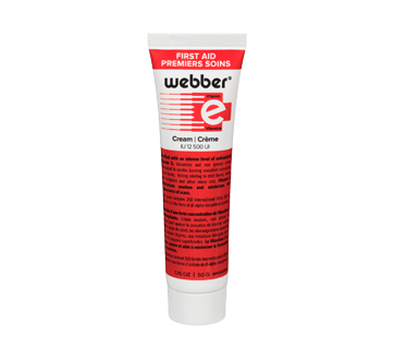 webber vitamin e ointment on face