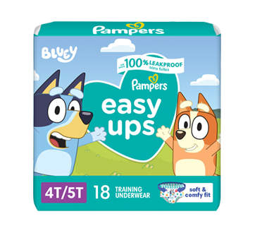 Easy Ups Training Underwear Boys Size 6 4T-5T, 18 units – Pampers : Training  pants