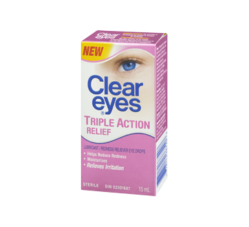 Image 1 of product Clear Eyes - Clear Eyes Triple Action, 15 ml 