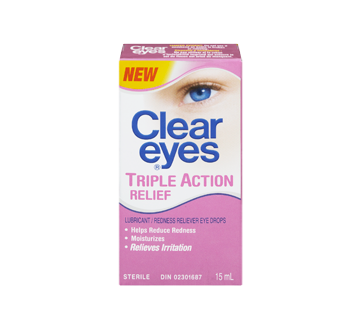 Image 3 of product Clear Eyes - Clear Eyes Triple Action, 15 ml 