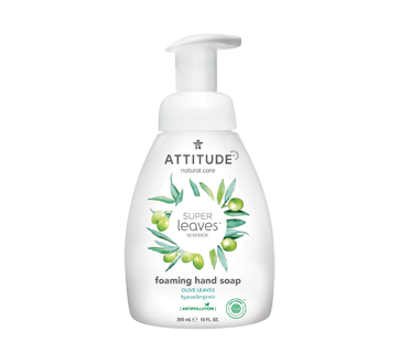 Super Leaves Foaming Hand Soap, Olive Leaves