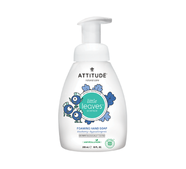 Image of product Attitude - Foaming Hand Soap, 295 ml, Blueberry