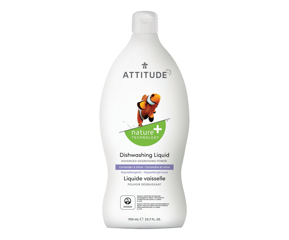Dishwashing Liquid Attitude Dish soap Jean Coutu
