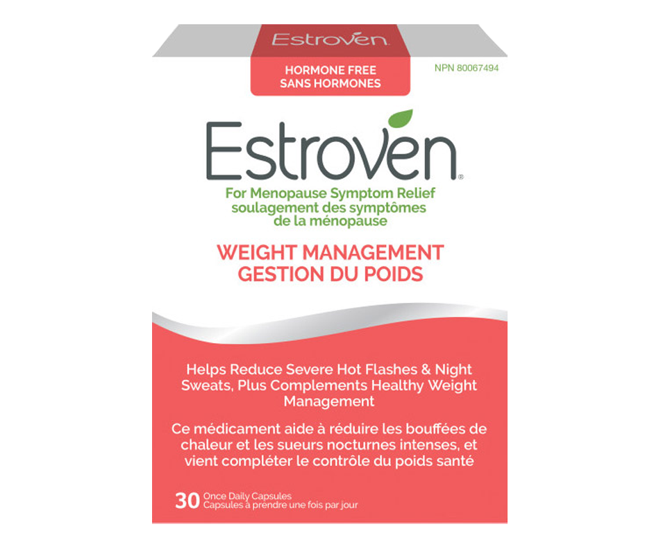 Menopause Symptom Relief Caplets, Weight Management Estroven