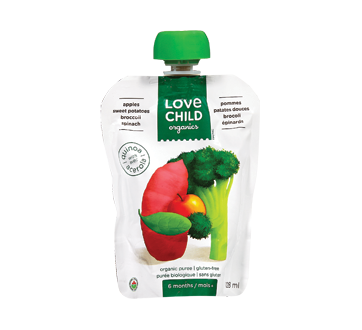 Image of product Love Child Organic - Organic Puree with Acelora, 128 ml