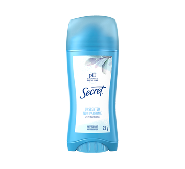Invisible Solid Antiperspirant & Deodorant Unscented, 73 g
