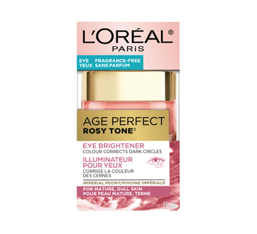 Age Perfect Rosy Tone Eye Cream, Eye Brightener with Imperial Peony, 15 ml
