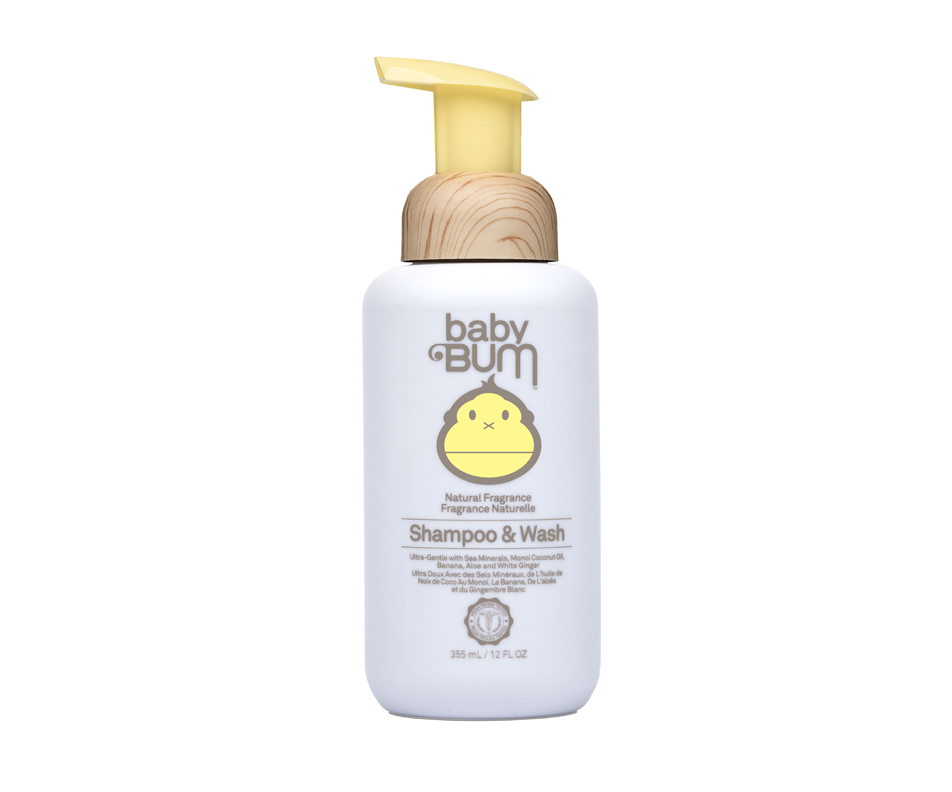 Shampoo & Wash, Natural Fragrance, 355 ml Baby Bum Bath and
