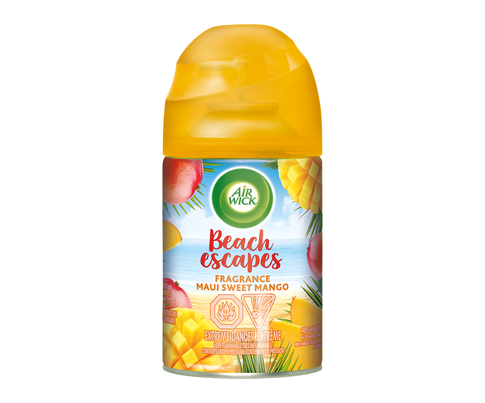Beach escapes Automatic Spray Refill, 175 g, Maui Sweet Mango – Air ...