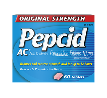 Image of product Pepcid - Pepcid AC Acidity Regulator, 60 units