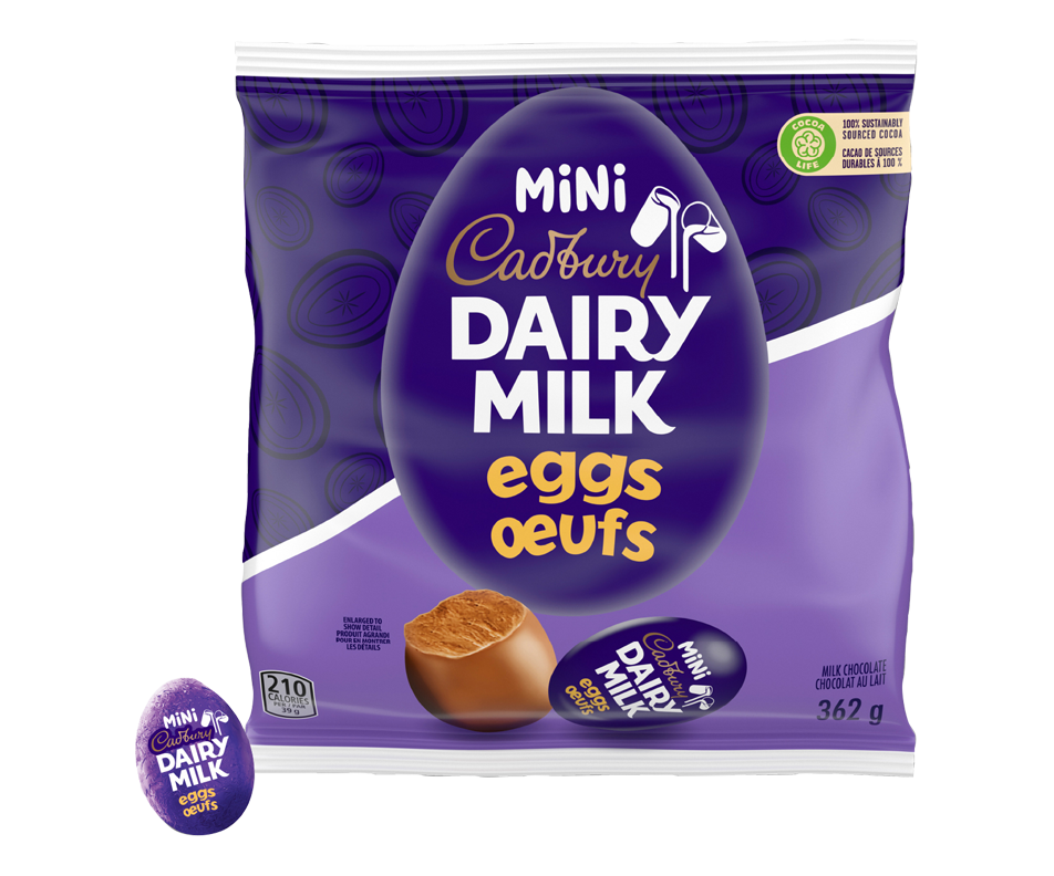 Dairy Milk Eggs, 362 g Cadbury Jean Coutu