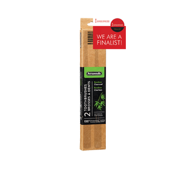 Bamboo Toothbrushes, 2 units, Soft