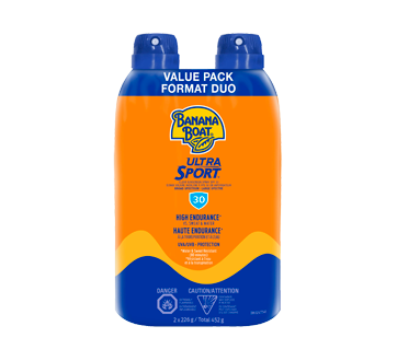 Image of product Banana Boat - Ultra Sport Sunscreen Spray SPF 30, 2 x 226 g