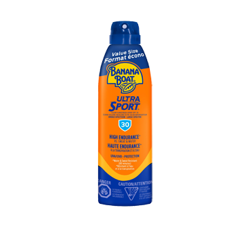 Banana Boat Ultra Sport Clear Sunscreen Spray SPF 30, 226 g