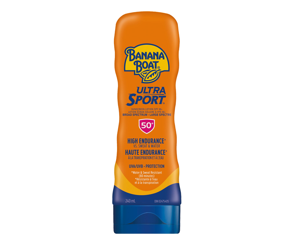 Ultra Sport Sunscreen Lotion SPF 50+, 240 ml Banana Boat Sunscreen
