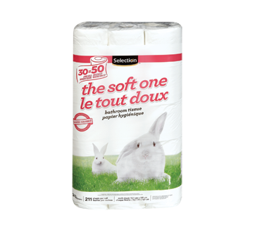Image of product Selection - The Soft One Bathroom Tissue, 30 units
