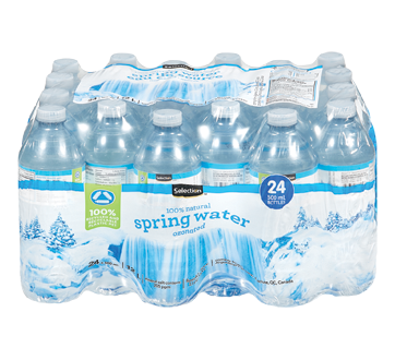 Image of product Selection - 100% Natural Spring Water Ozonated, 24 X 500 ml