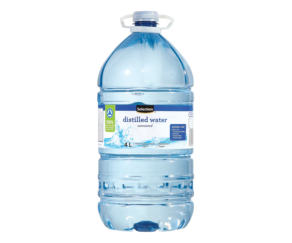 Distilled Water, 4 L Selection Natural water Jean Coutu