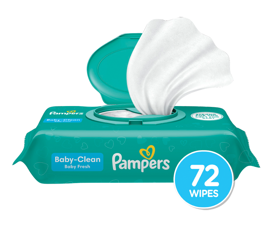 Baby Wipes, 72 units – Pampers : Wet wipe | Jean Coutu