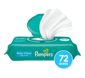 Image of product Pampers - Baby Wipes, 72 units