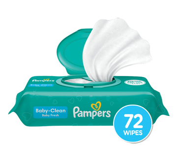 Image of product Pampers - Baby Wipes, 72 units, Baby Fresh