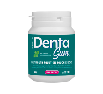 Gum Gums for Dry Mouth, 60 units, Mint