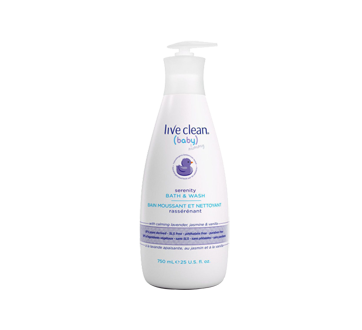 Image of product Live Clean Baby - Serenity Bath & wash, 750 ml