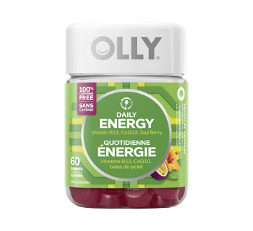 Image of product Olly - Daily Energy Gummies Supplement, 60 units, Tropical Passion
