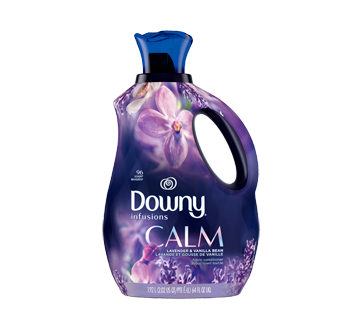Image of product Downy - Infusions Liquid Fabric Softener Calm, 1.92 L, Lavender & Vanilla Bean