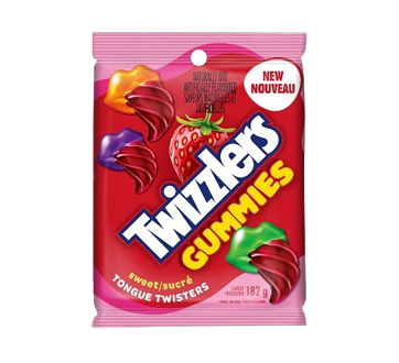 Image of product Hershey's - Twizzler Tongue Twisters Sweet, 182 g