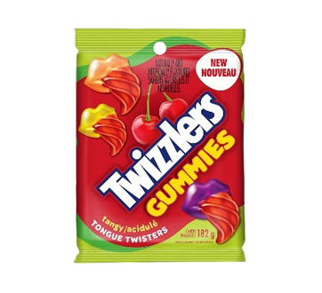 Twizzler Tongue Twisters Tangy, 182 g