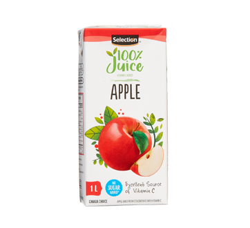 100% Juice, 1 L, Apple