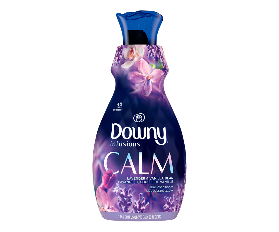 Downy Infusions Calm Liquid Fabric Softener, Lavender & Vanilla Bean, 0