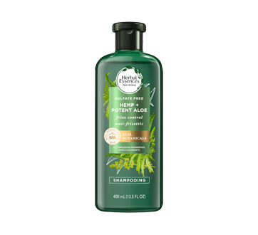 Image of product Herbal Essences - Bio:Renew Frizz Control Shampoo, 400 ml, Potent Aloe + Hemp