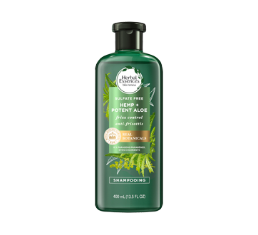 Bio:Renew Frizz Control Shampoo, 400 ml, Potent Aloe + Hemp