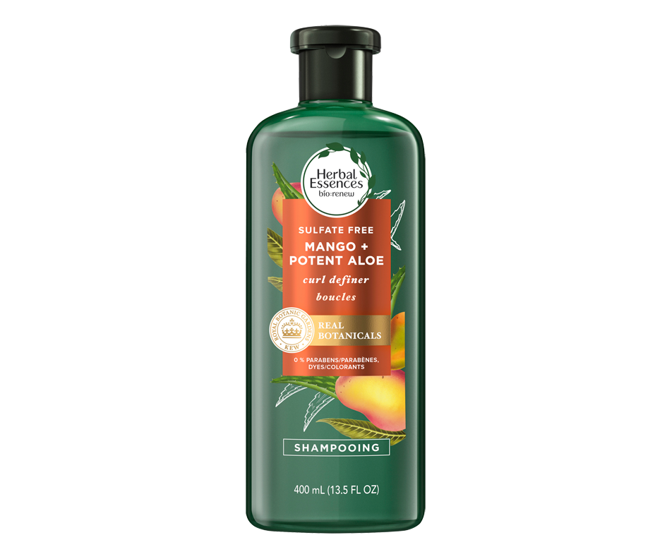 BioRenew Curl Definer Shampoo, 400 ml, Mango + Potent Aloe Herbal